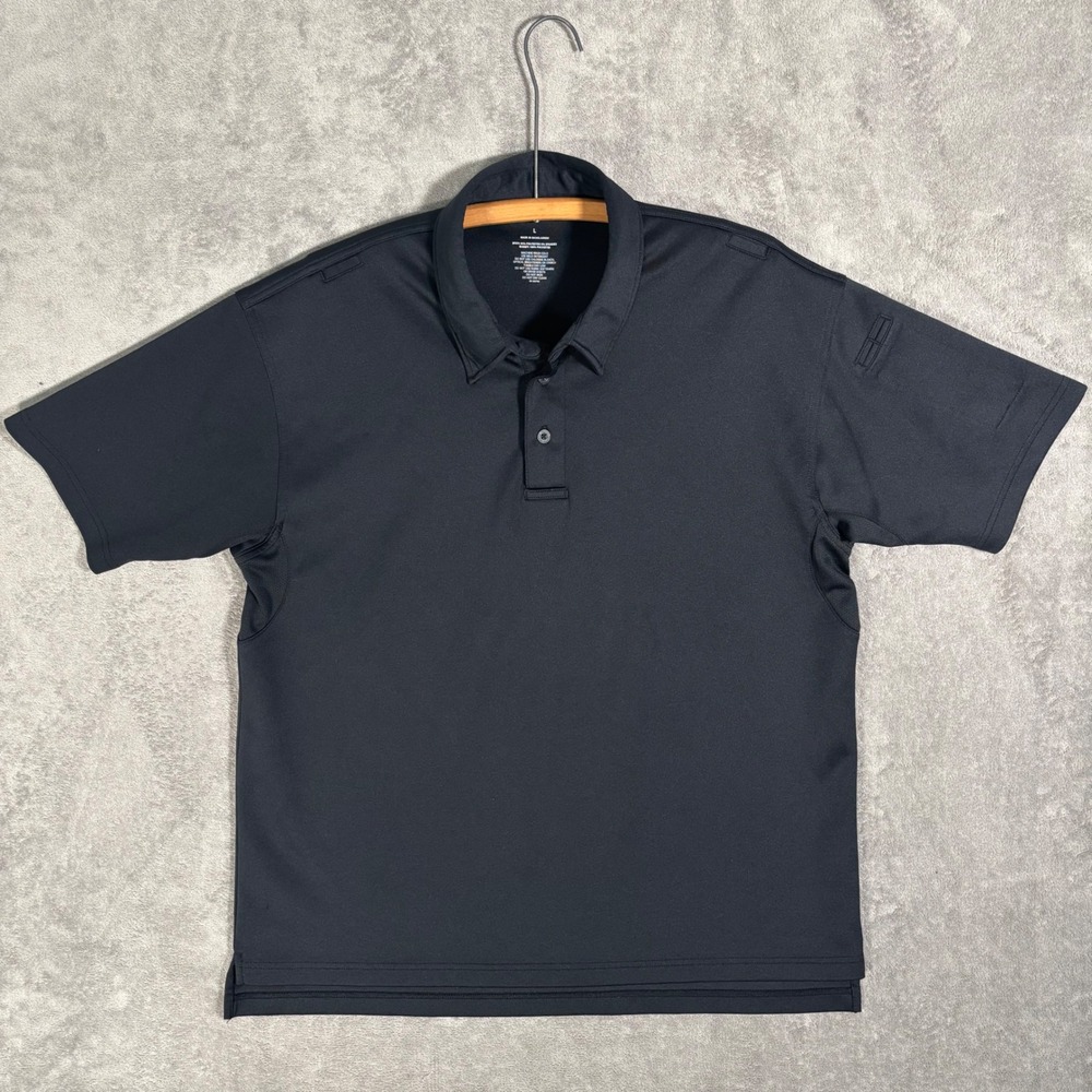 Propper I.C.E. Performance Polo Shirt Mens L‎ Short Sleeve Black Tactical